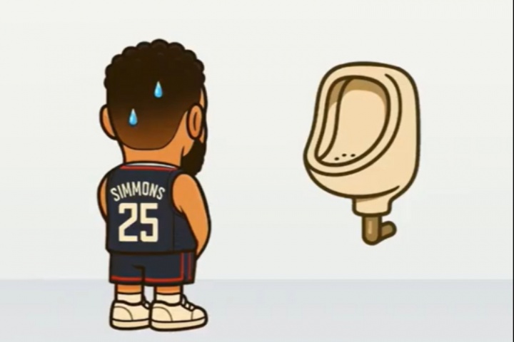 球风恶搞：司机金鸡独尿 邓肯打板尿 本西尿不出来