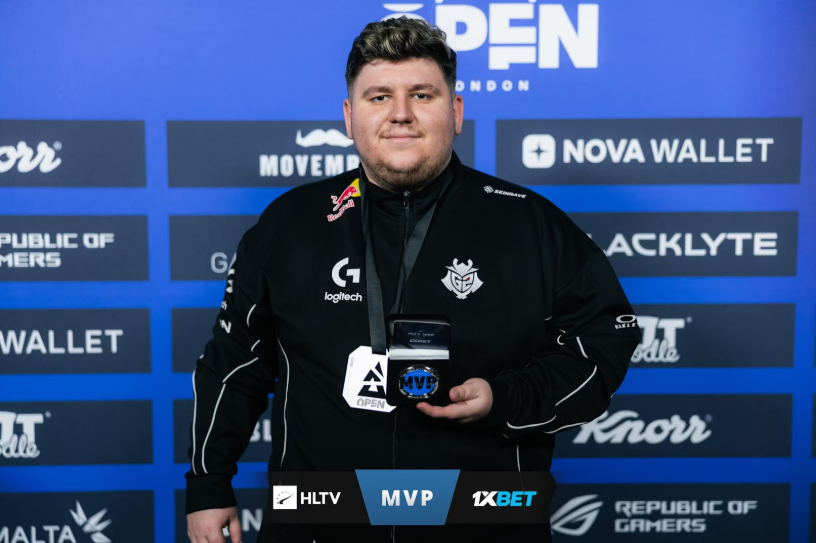 🎮HeavyGod获得BLAST伦敦MVP，同时是个人生涯首个MVP